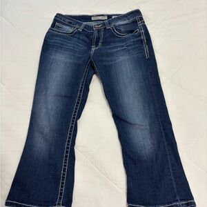Women's BKE Culture cropped capri Jeans size 28 EUC
